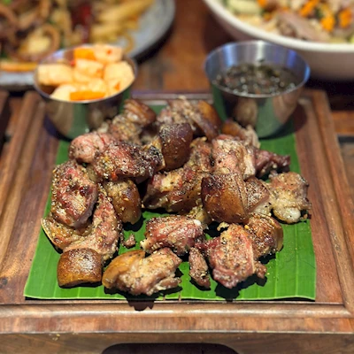 Lợn mán nướng mắc khén